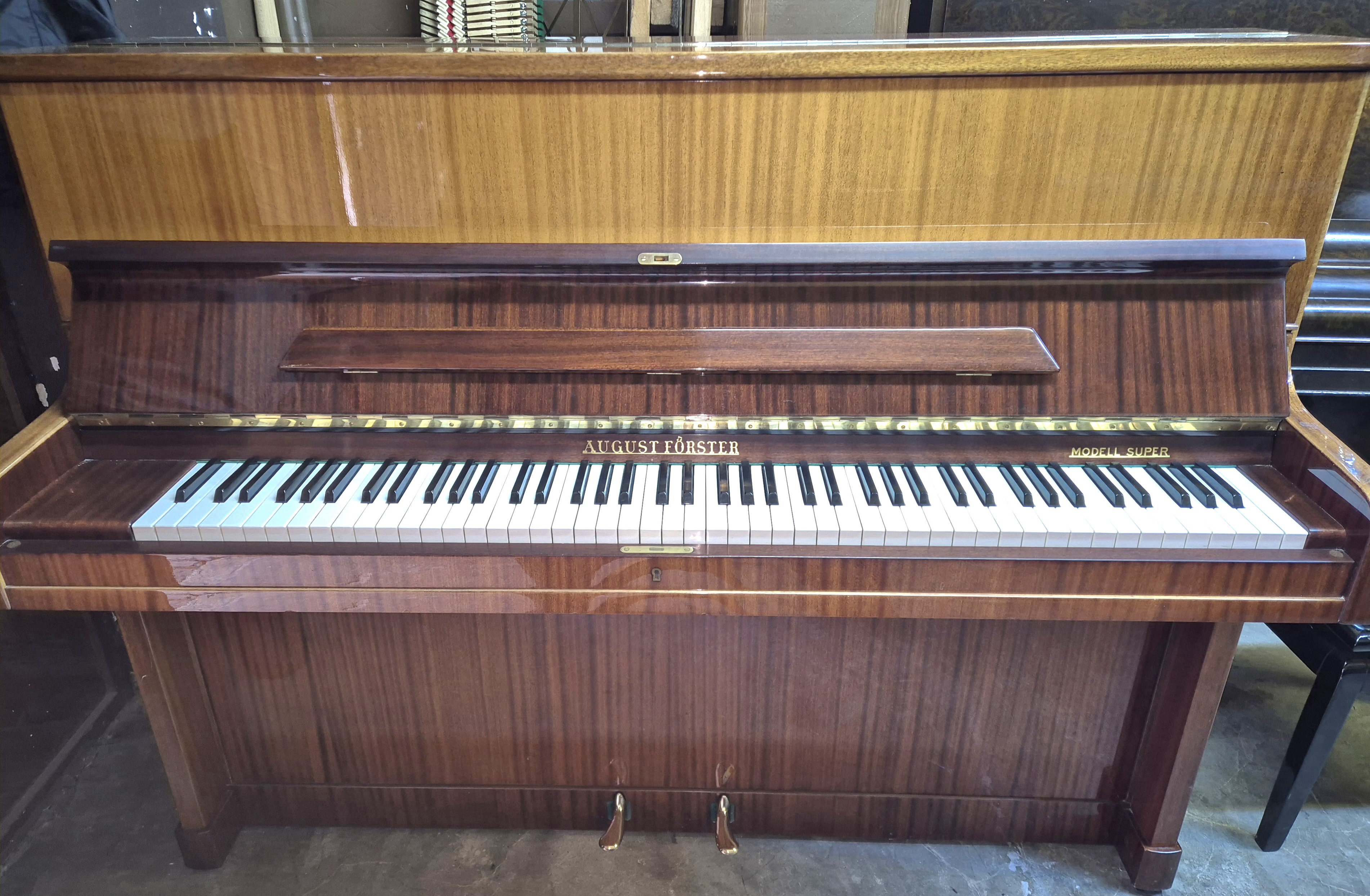 German piano AUGUST FOERSTER